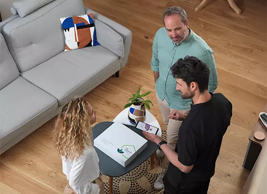 INSTALLATION TELESURVEILLANCE PARTICULIER A DOMICILE - TECHNICIEN - 550x400